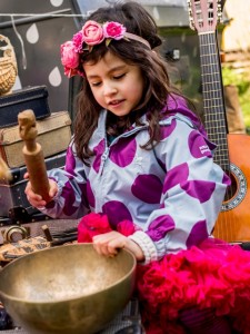 NAVONKA.sk ľahká nepremokavá detská bunda fialová bodky na leto